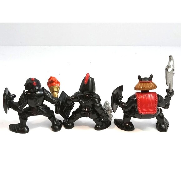 Fisher Price Great Adventures Black Knights Lot Figures - Picture 11 of 11